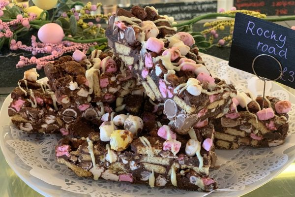 Easter Rocky Road at Lewis' Ice Cream & Coffee Shop