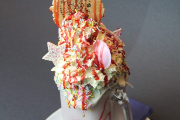 Freakshakes made fresh to order at Lewis's Ice Cream & Coffee Shop