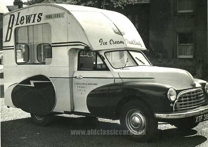 B Lewis's Ice Cream Van Morecambe 1952